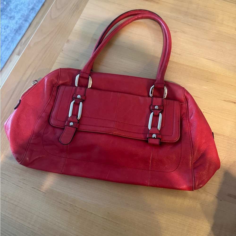 Swarovski Red Shoulder Bag